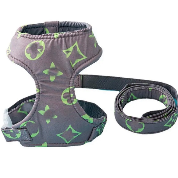 Hot Designer Pet Harness and Leash Set for Dogs or Cats 🐾 - Picture 2 of 7
